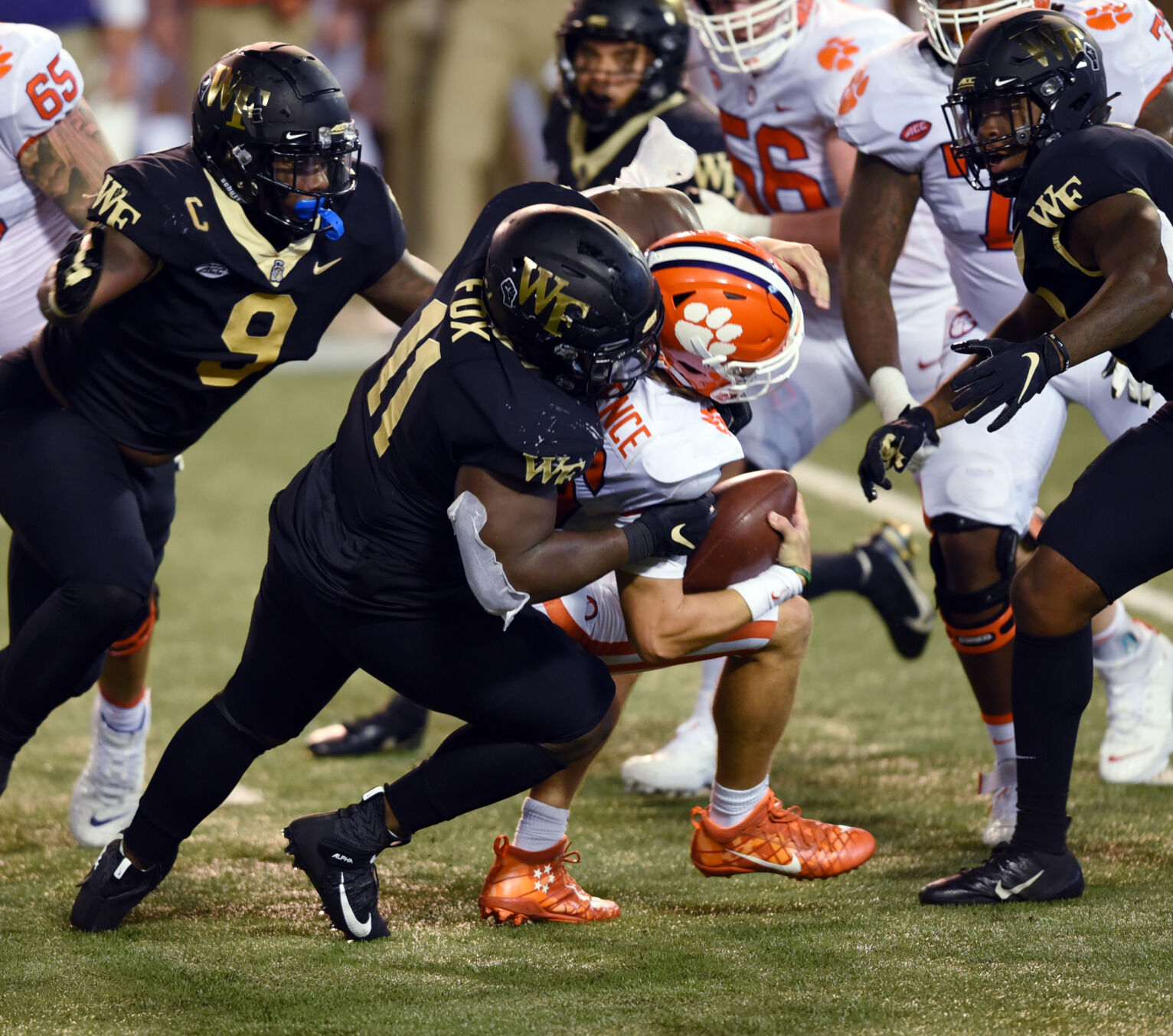 Clemson Wake Forest NCAA football